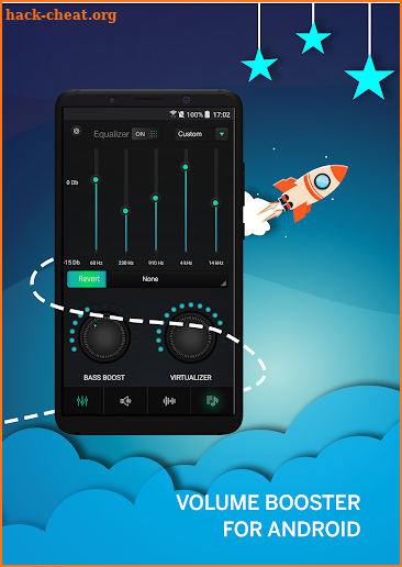 Volume Booster for Android: Equalizer Bass Booster screenshot