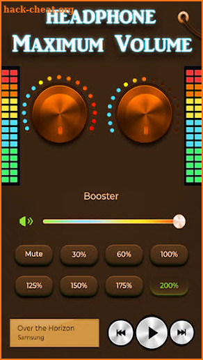 volume booster for headphones screenshot