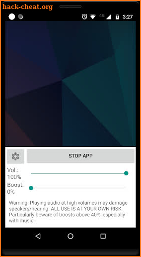 Volume Booster GOODEV screenshot