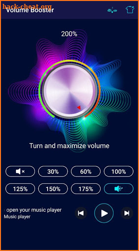 Volume Booster - increase volume, sound louder screenshot