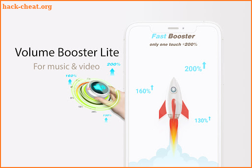 Volume Booster Lite - Sound Booster & Music screenshot