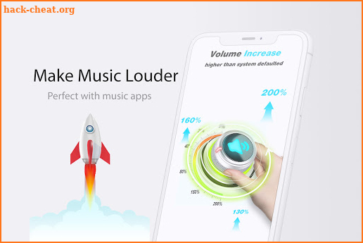 Volume Booster Lite - Sound Booster & Music screenshot