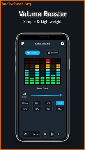 Volume Booster - Music Equalizer & Bass Booster screenshot