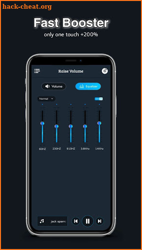 Volume Booster - Music Equalizer & Bass Booster screenshot
