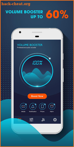 Volume Booster - Music Player MP3 with Equalizer screenshot
