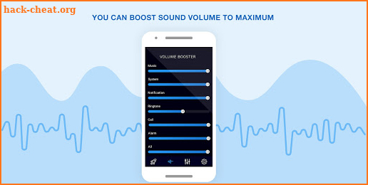 Volume booster - No root sound booster screenshot