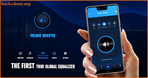 Volume Booster Pro & Equalizer Sound Booster Lite screenshot