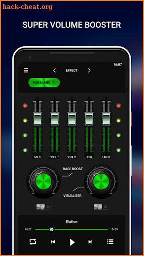 Volume Booster Pro: Bass Booster & Music Equalizer screenshot