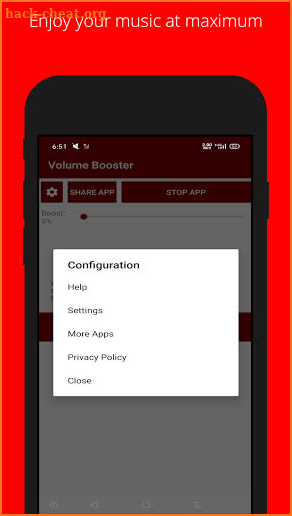 Volume Booster pro-Sound boost for android screenshot