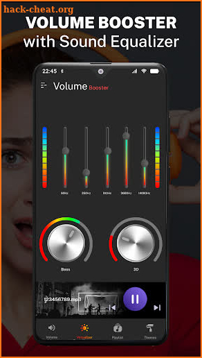 Volume Booster-Sound Equalizer screenshot