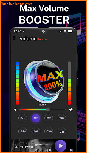 Volume Booster-Sound Equalizer screenshot