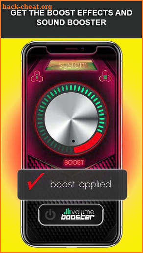 Volume Booster: Sound Louder Music Speaker Booster screenshot