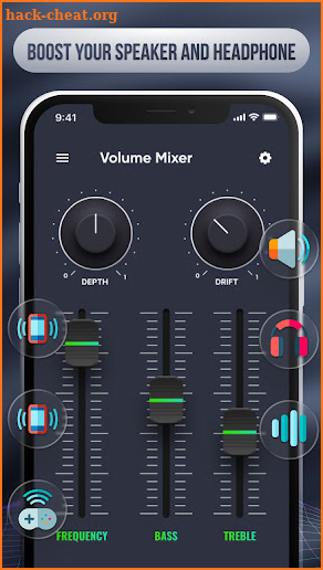 Volume Booster with Equalizer screenshot