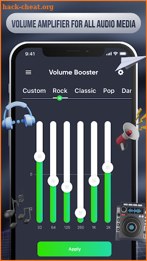 Volume Booster with Equalizer screenshot