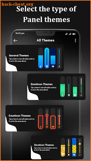 Volume button Themes : Custom Volume Slider style screenshot