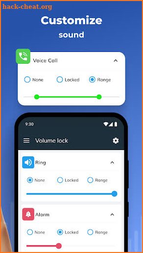 Volume Control & Lock and Mute screenshot