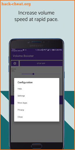 Volume Sound Booster Android screenshot