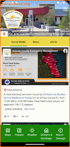 Volusia Emergency Management screenshot