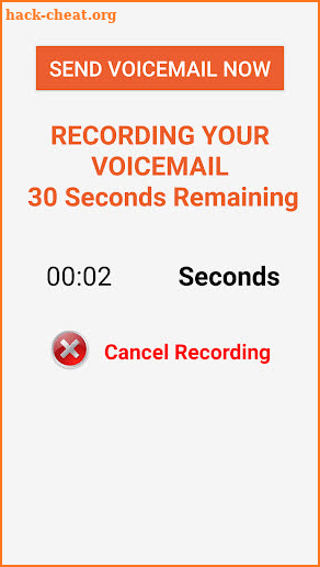 VoMail Free Video Voicemail screenshot