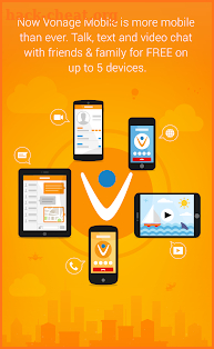 Vonage Mobile® Call Video Text screenshot