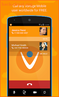 Vonage Mobile® Call Video Text screenshot