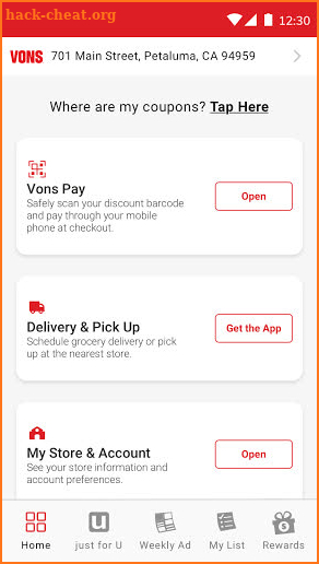 Vons Deals & Rewards screenshot