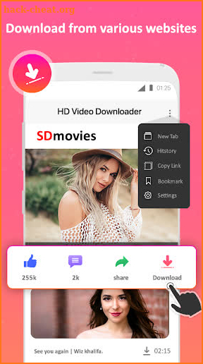 VooLike Video Downloader - Free Video Downloader screenshot