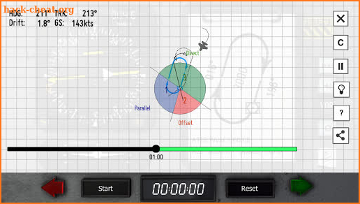 VOR Tracker - IFR Trainer Navigation Simulator Pro screenshot