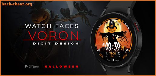 Voron "Halloween" Watch Face screenshot