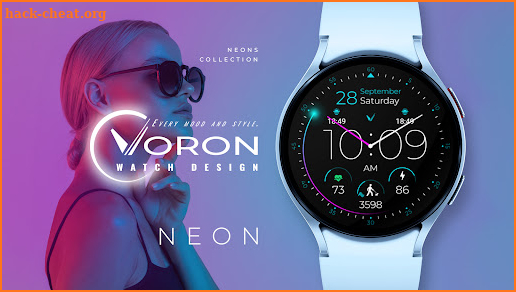 Voron NEON Minimalist Watch screenshot