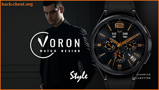 Voron STYLE Analog Watch Face screenshot