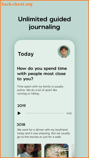 VOS Journal: Daily Diary App screenshot