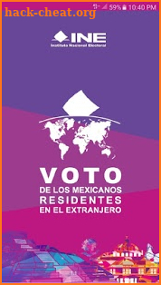 Voto de los Mexicanos Residentes en el Extranjero screenshot