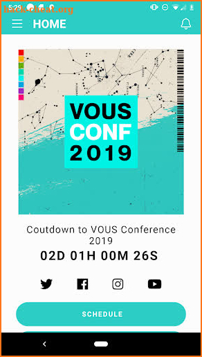 VOUS Conference screenshot