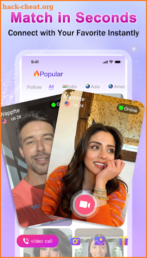 VoVoo Lite - Live Video Chat screenshot