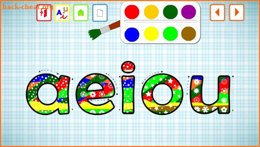 VOWELS FOR KIDS IN SPANISH screenshot
