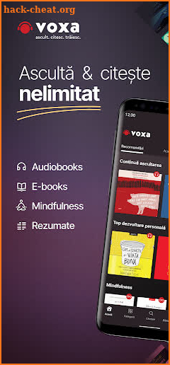Voxa - Audiobooks & E-books screenshot