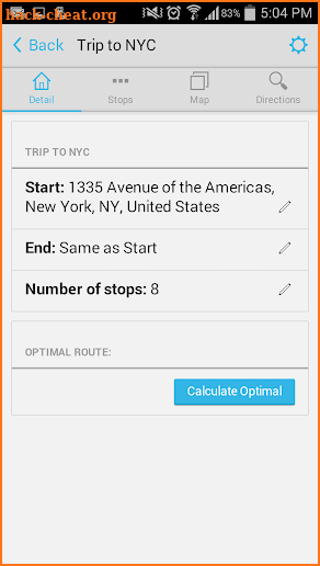 Voyager: Route Planner screenshot