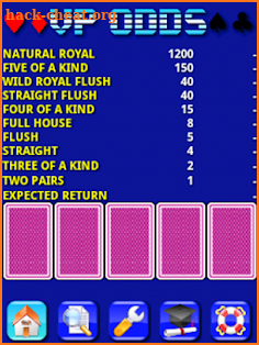 Vp Odds - Videopoker Odds screenshot