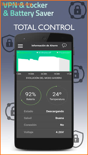 VPN & Locker & Battery Saver screenshot