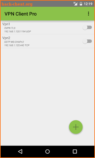 VPN Client Pro screenshot