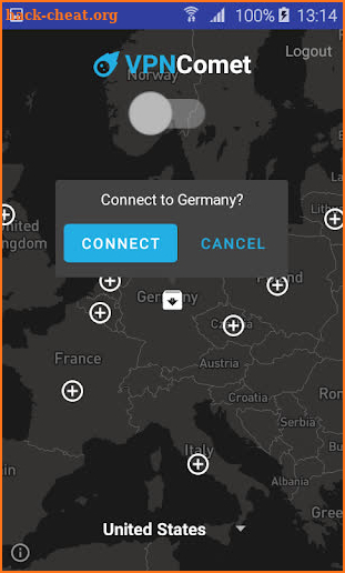 VPN Comet - Fastest VPN screenshot