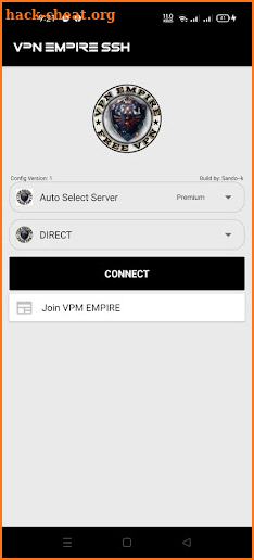 VPN EMPIRE SSH screenshot