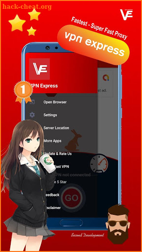 VPN Express Faster - Free Unlimited VPN Proxy screenshot
