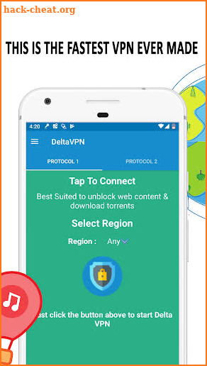 VPN Free - Delta VPN | Secure & Fast VPN screenshot