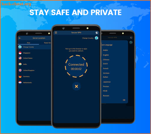 VPN Free Unlimited! Proxy Master Hotspot ShieldVPN screenshot