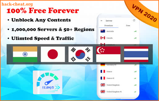 VPN Infinite – Free Proxy, Security Unlock Website screenshot