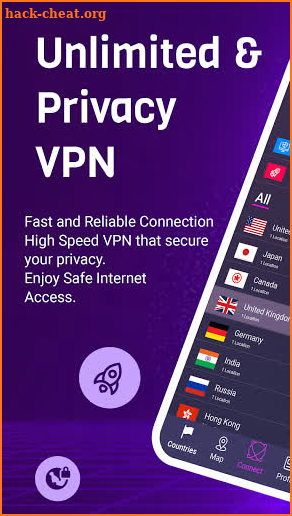 VPN King - Free VPN Proxy Server & Secure VPN App screenshot