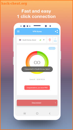 VPN Korea - free and fast Korean VPN screenshot