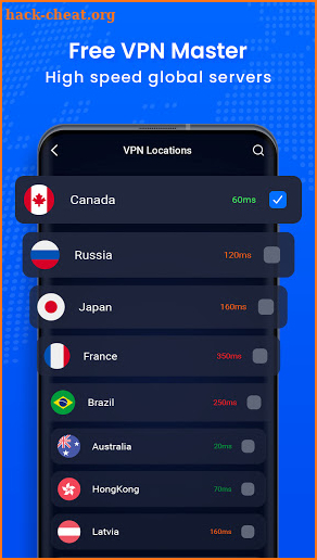 VPN master app - Free vpn turbo and vpn proxy screenshot